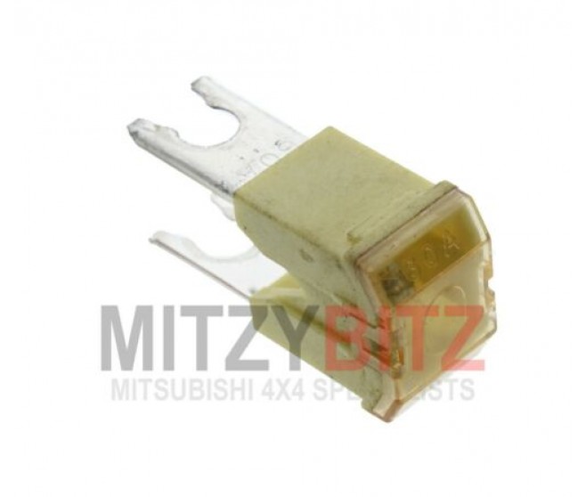 60 AMP BOLT IN FUSE YELLOW FOR A MITSUBISHI PAJERO MINI - H58A