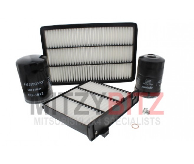 FILTER KIT (OIL AIR FUEL CABIN) FOR A MITSUBISHI V60,70# - FILTER KIT (OIL AIR FUEL CABIN)