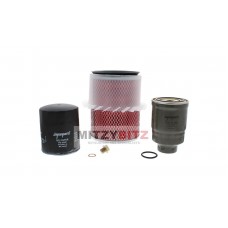 OIL AIR FUEL FILTER SERVICE KIT