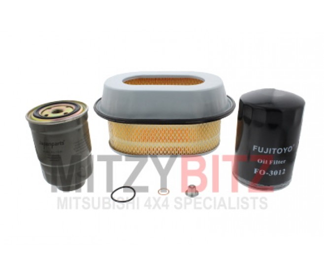 FILTER SERVICE KIT FOR A MITSUBISHI INTAKE & EXHAUST - 