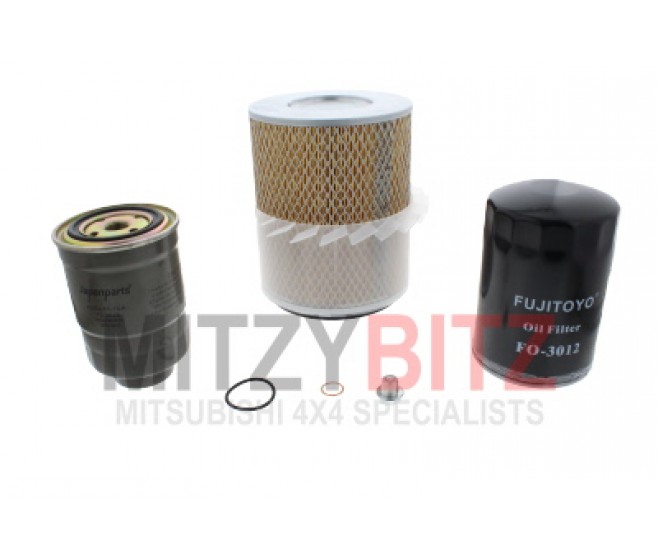 ROUND AIR FILTER KIT FOR A MITSUBISHI V30,40# - AIR CLEANER