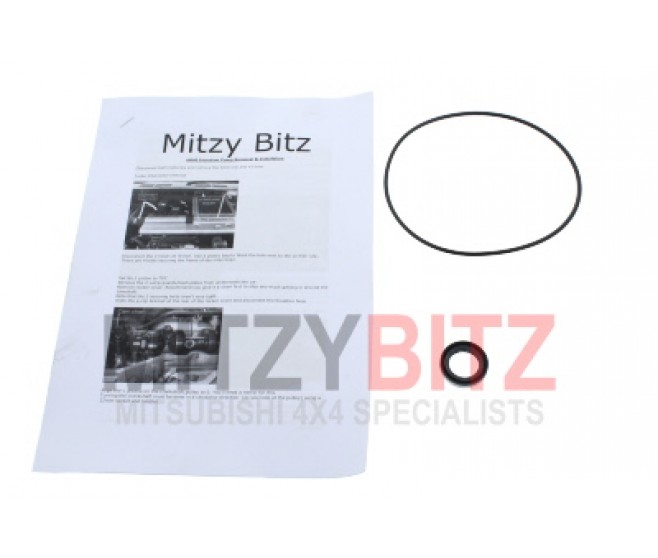 FUEL PUMP SEAL WITH O-RING AND FITTING INSTRUCTIONS FOR A MITSUBISHI PAJERO - V26WG