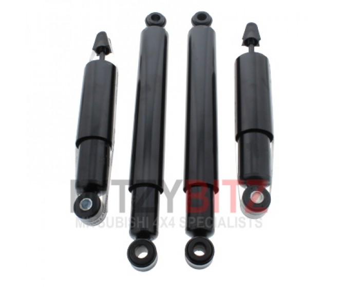 FRONT AND REAR SHOCK ABSORBERS FOR A MITSUBISHI FRONT SUSPENSION - 