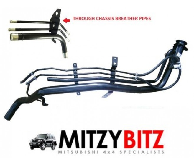 FILLER NECK AND BREATHER PIPES KIT FOR A MITSUBISHI V60,70# - FILLER NECK AND BREATHER PIPES KIT