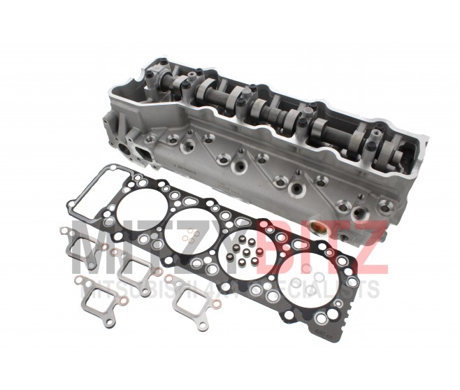 BUILT UP CYLINDER HEAD AND 4 NOTCH GASKET KIT FOR A MITSUBISHI ENGINE - 