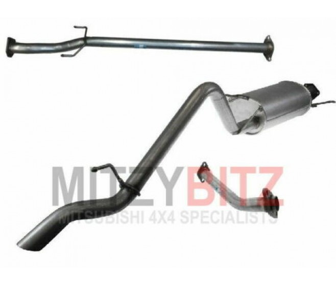 COMPLETE EXHAUST SYSTEM	 FOR A MITSUBISHI KA,B0# - EXHAUST PIPE & MUFFLER