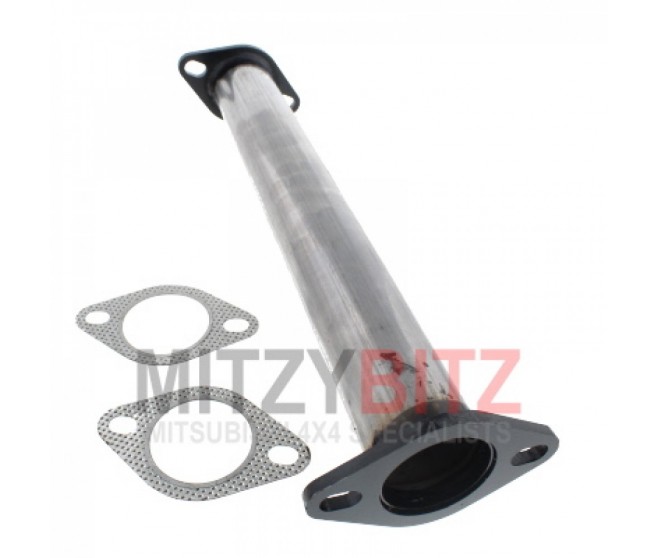 STRAIGHT PIPE WITH GASKETS FOR A MITSUBISHI INTAKE & EXHAUST - 