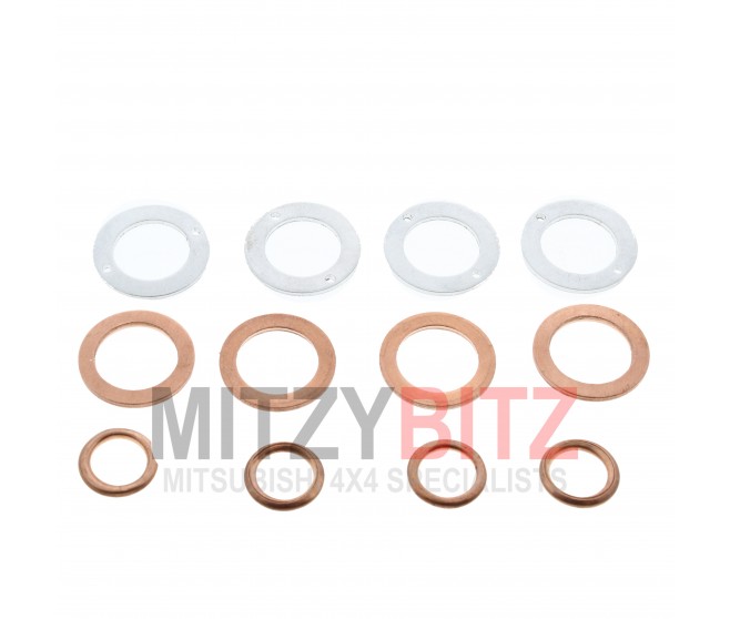 FUEL INJECTOR WASHER KIT  FOR A MITSUBISHI V20-50# - FUEL INJECTOR WASHER KIT 