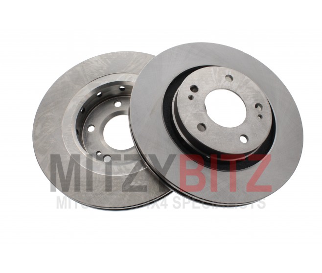 FRONT BRAKE DISCS 295MM FOR A MITSUBISHI FRONT AXLE - 