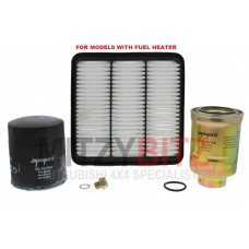 QUALITY AIR OIL FUEL FILTER SERVICE KIT