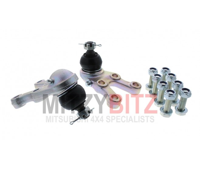 BOTTOM RIGHT AND LEFT BALL JOINT KIT  FOR A MITSUBISHI FRONT SUSPENSION - 