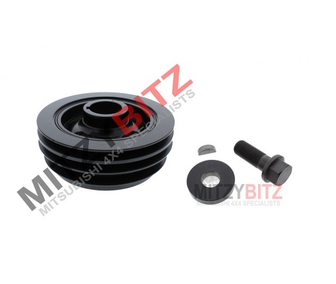 CRANK PULLEY AND BOLT KIT FOR A MITSUBISHI ENGINE - 