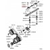 EXHAUST ROCKER ARMS FOR A MITSUBISHI DELICA STAR WAGON/VAN - P05V