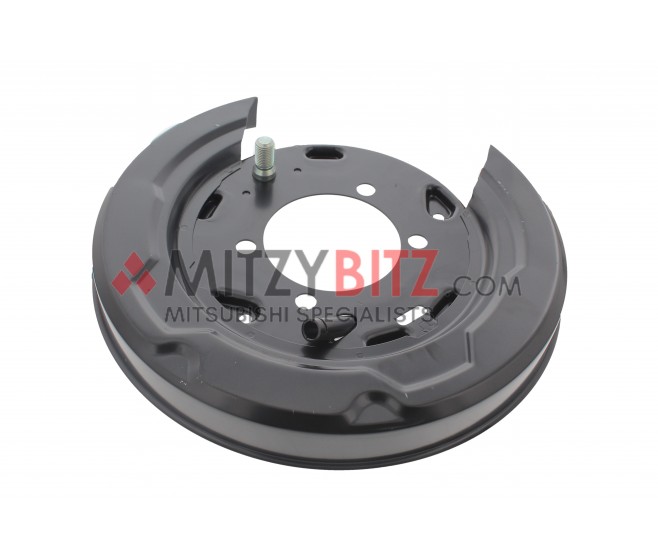 GENUINE REAR RIGHT BRAKE DISC COVER FOR A MITSUBISHI V80,90# - GENUINE REAR RIGHT BRAKE DISC COVER