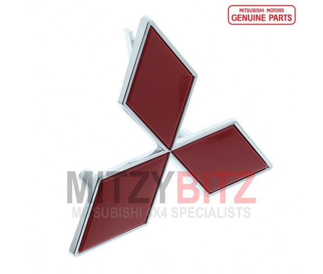 FRONT RADIATOR GRILLE LOGO BADGE FOR A MITSUBISHI BODY - 