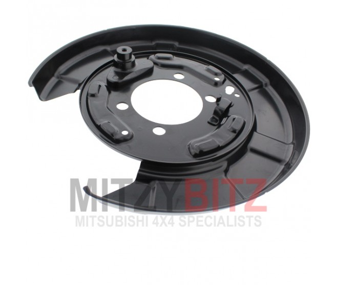 GENUINE REAR RIGHT BRAKE BACKING PLATE FOR A MITSUBISHI V90# - GENUINE REAR RIGHT BRAKE BACKING PLATE