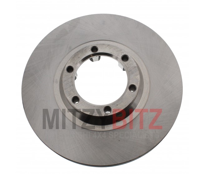 FRONT BRAKE DISC 276MM FOR A MITSUBISHI L04,14# - FRONT AXLE HUB & DRUM
