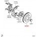 FRONT BRAKE DISC'S FOR A MITSUBISHI FRONT AXLE - 