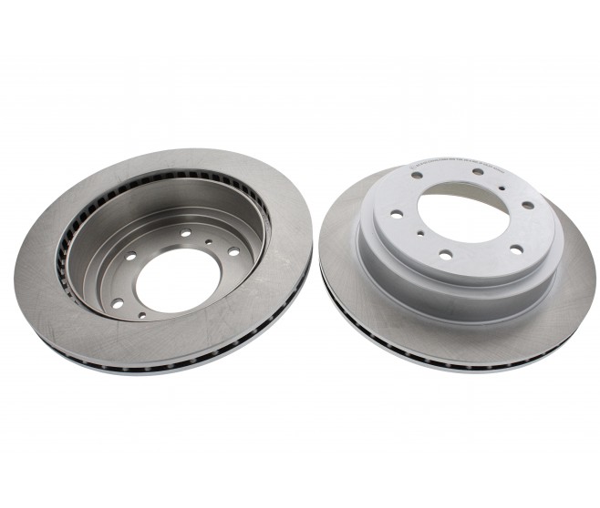 REAR BRAKE DISCS 300MM VENTED FOR A MITSUBISHI REAR AXLE - 