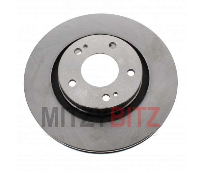 FRONT BRAKE DISC 295MM VENTED FOR A MITSUBISHI CW0# - FRONT BRAKE DISC 295MM VENTED