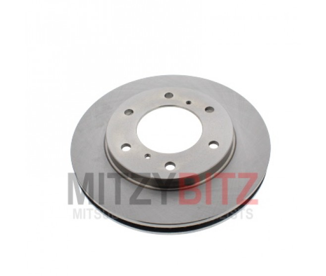 FRONT BRAKE DISC FOR A MITSUBISHI FRONT AXLE - 