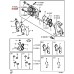 COMPLETE CALIPER FRONT RIGHT FOR A MITSUBISHI PAJERO/MONTERO - V88W