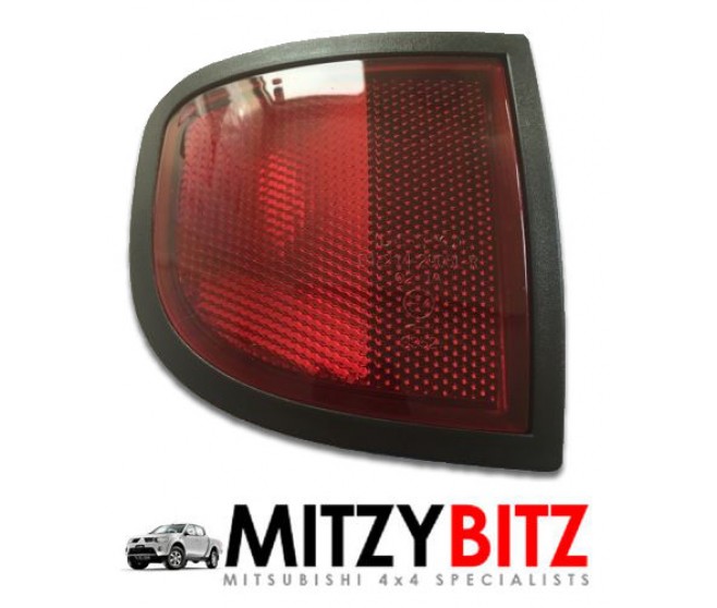 REAR LEFT REFLECTOR LENS FOR A MITSUBISHI CHASSIS ELECTRICAL - 