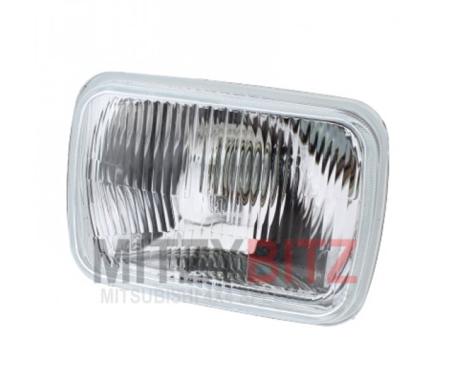 HEADLAMP SQUARE  RIGHT HAND DRIVE FOR A MITSUBISHI CHASSIS ELECTRICAL - 
