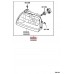 LEFT HEADLAMP MANUAL ADJUSTMENT FOR A MITSUBISHI CHASSIS ELECTRICAL - 
