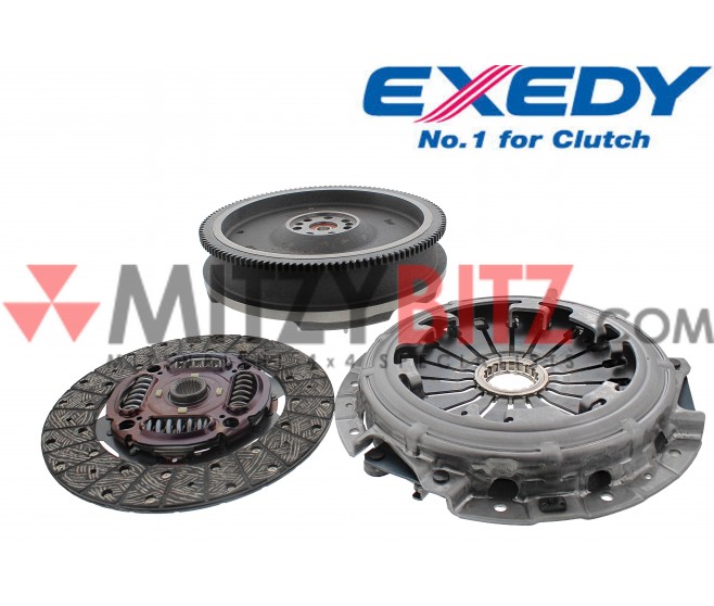 EXEDY SOLID FLYWHEEL AND CLUTCH CONVERSION KIT FOR A MITSUBISHI V90# - EXEDY SOLID FLYWHEEL AND CLUTCH CONVERSION KIT