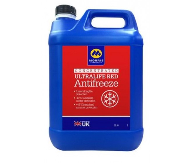ANTIFREEZE COOLANT LONG LIFE RED 5L FOR A MITSUBISHI V60,70# - ANTIFREEZE COOLANT LONG LIFE RED 5L