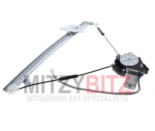 WINDOW REGULATOR AND MOTOR FRONT LEFT FOR A MITSUBISHI PAJERO - V45W
