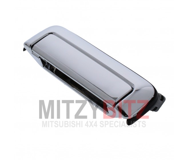 CHROME TAILGATE DOOR HANDLE  FOR A MITSUBISHI K74T - CHROME TAILGATE DOOR HANDLE 