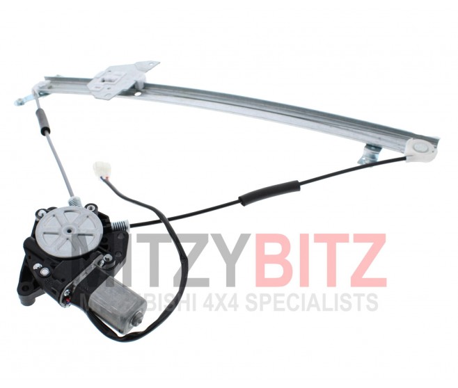 WINDOW REGULATOR AND MOTOR FRONT RIGHT FOR A MITSUBISHI PAJERO - V45W