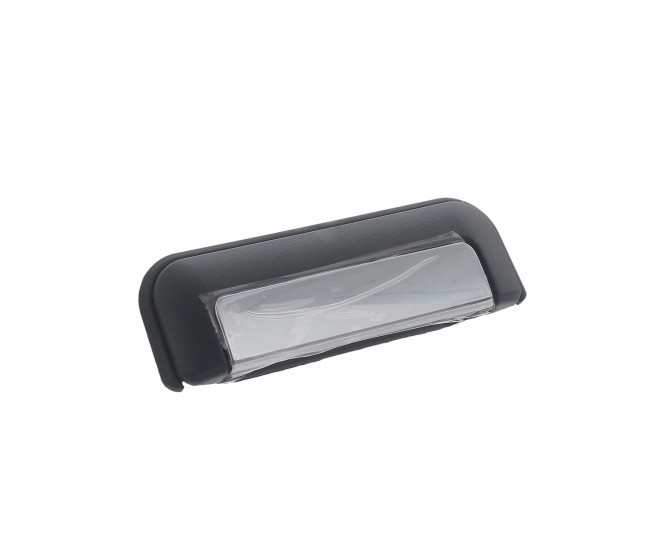 TAILGATE DOOR HANDLE BLACK AND CHROME FOR A MITSUBISHI L200 - K72T
