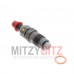 TESTED WITH NEW TIP ME200204 FUEL INJECTOR	 FOR A MITSUBISHI V20-50# - TESTED WITH NEW TIP ME200204 FUEL INJECTOR	