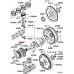 OUTER CRANK SHAFT PULLEY FOR A MITSUBISHI ENGINE - 