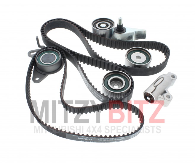 TIMING BALANCE BELT AND TENSIONERS KIT FOR A MITSUBISHI NATIVA/PAJ SPORT - KH4W