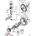CRANKSHAFT PULLEY BOLT FOR A MITSUBISHI ENGINE - 