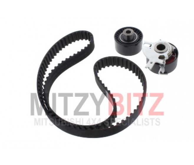 TIMING BELT AND TENSIONERS KIT FOR A MITSUBISHI CW0# - TIMING BELT AND TENSIONERS KIT