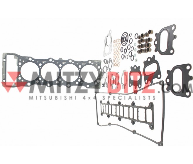 CYLINDER HEAD GASKET 3 NOTCH AND SEALS KIT FOR A MITSUBISHI PAJERO - V88W