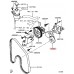 ALTERNATOR BELT TENSION PULLEY FOR A MITSUBISHI STEERING - 