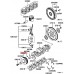 ENGINE CRANK SHAFT PULLEY FOR A MITSUBISHI PAJERO - V78W