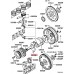 CRANKSHAFT PULLEY WOODRUFF KEY FOR A MITSUBISHI ENGINE - 