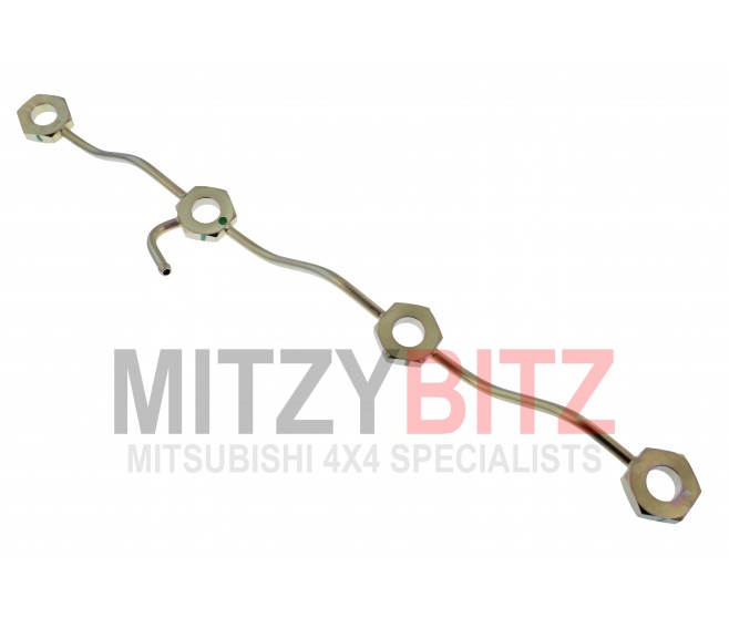 FUEL INJECTOR RAIL RETURN SPILL PIPE FOR A MITSUBISHI PA-PF# - FUEL INJECTOR RAIL RETURN SPILL PIPE
