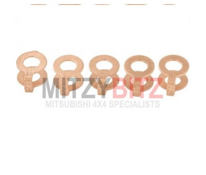 FUEL INJECTOR COPPER WASHER GASKET FOR A MITSUBISHI NATIVA/PAJ SPORT - KG4W