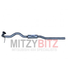 EXHAUST CENTRE PIPE ONLY 4WD