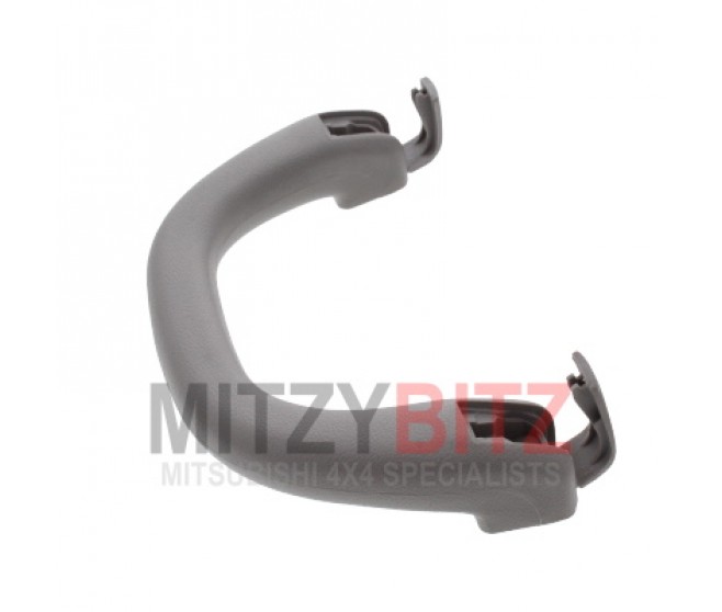 FRONT PILLAR GRAB HANDLE LIGHT GRAY FOR A MITSUBISHI PA-PF# - FRONT PILLAR GRAB HANDLE LIGHT GRAY