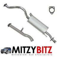 EXHAUST BACK BOX & TAILPIPE WITH GASKET