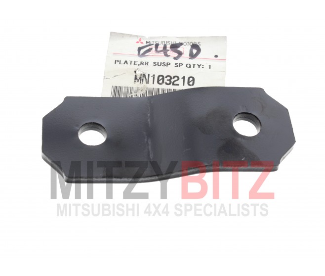 REAR LEAF SPRING SHACKLE PLATE FOR A MITSUBISHI REAR SUSPENSION - 